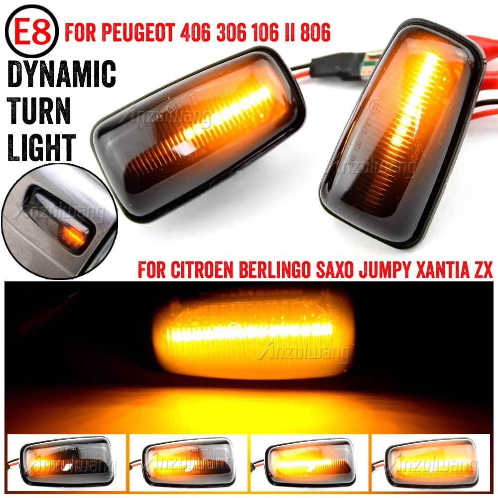 Dynamic LED Side Marker Light Signal Blinker For Citroen Berlingo Jumpy Saxo Xantia Xm ZX Peugeot 106 306 406 806 EXPERT PARTNER
Dynamic LED Side Marker Light Signal Blinker For Citroen Berlingo Jumpy Saxo Xantia Xm ZX Peugeot 106 306 406 806 EXPERT PARTNER