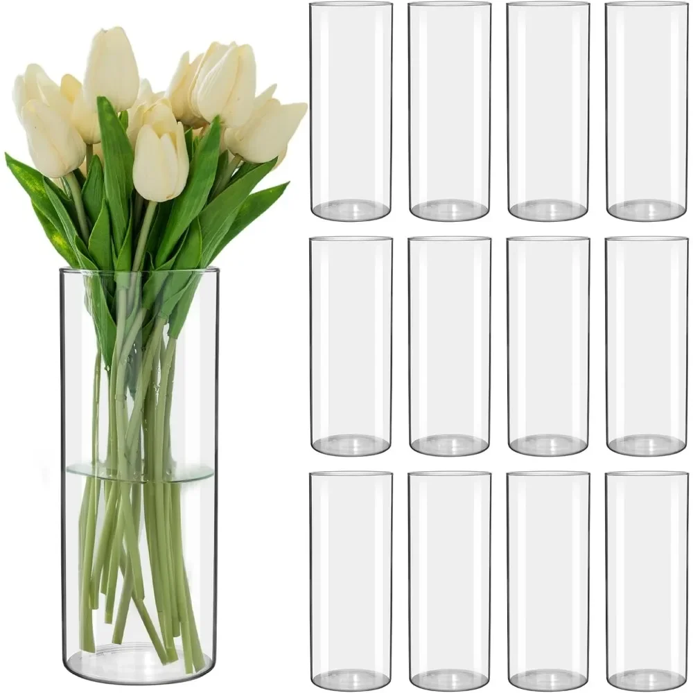 Decorative Vase Anniversary Ceremonies Home Decoration Clear Glass Cylinder Vases for Family Tables Parties Wedding Centerpieces
Decorative Vase Anniversary Ceremonies Home Decoration Clear Glass Cylinder Vases for Family Tables Parties Wedding Centerpieces