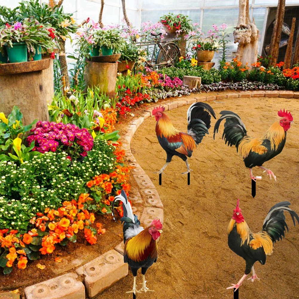 Realistic Rooster Statues Outdoor Garden Decoration Board New Yard Art Decor Outdoors|Garden|Courtyard|Flower House
Realistic Rooster Statues Outdoor Garden Decoration Board New Yard Art Decor Outdoors|Garden|Courtyard|Flower House