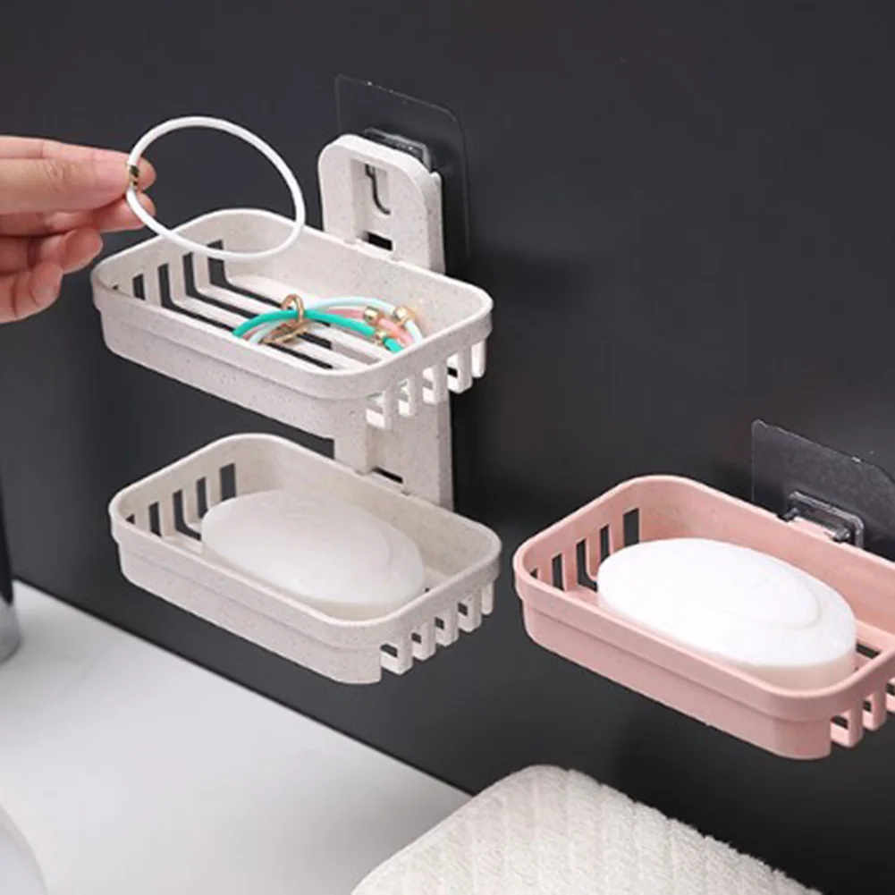 1PCS Hole-free Soap Box Toilet Drain Creative Wall-mounted Soap Rack Kitchen Storage Racks Holders Organization Dining Bar
1PCS Hole-free Soap Box Toilet Drain Creative Wall-mounted Soap Rack Kitchen Storage Racks Holders Organization Dining Bar