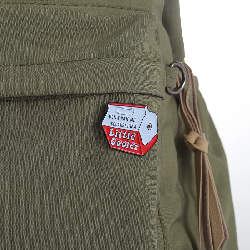 Little Cooler Enamel Pin Women Custom Brooch Bag Personality Jewelry Gift Accessories Cute Funny Cartoon Badge Metal Lapel Hat
Little Cooler Enamel Pin Women Custom Brooch Bag Personality Jewelry Gift Accessories Cute Funny Cartoon Badge Metal Lapel Hat