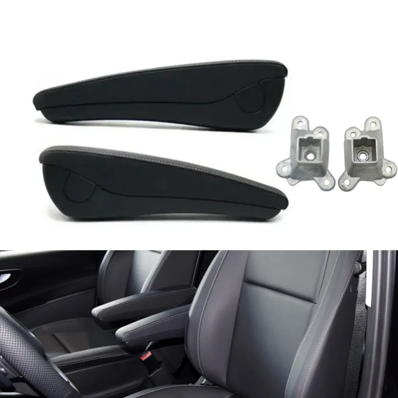 Black Left Right Front Seat Fold Armrest With Adjustable Bracket For Mercedes-Benz V-Class Vito Metris W447 W448 V260 2014-2022
Black Left Right Front Seat Fold Armrest With Adjustable Bracket For Mercedes-Benz V-Class Vito Metris W447 W448 V260 2014-2022
