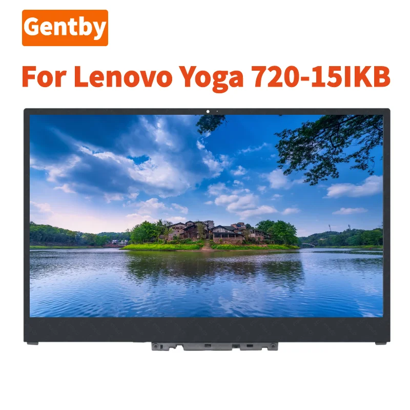 

New 15.6-inch For Lenovo Yoga 720 15IKB 720-15IKB Touch LCD Screen Display 5D10N24288 5D10N24289 Laptop FHD and UHD Panel +Frame