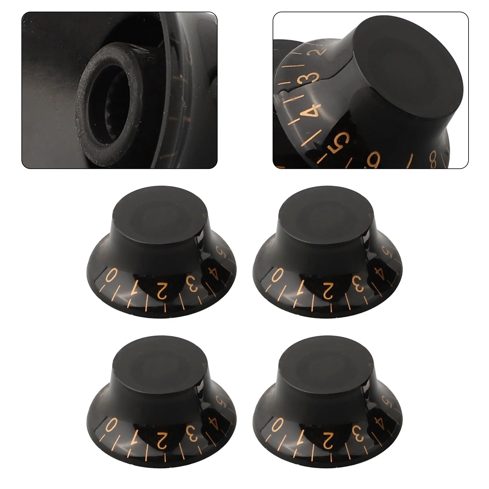 4Pcs Guitar Knobs Part Speed Tone Top Hat Volume 4pcs 6mm Diameter Pot Accessories Control For Electric Guitar
4Pcs Guitar Knobs Part Speed Tone Top Hat Volume 4pcs 6mm Diameter Pot Accessories Control For Electric Guitar