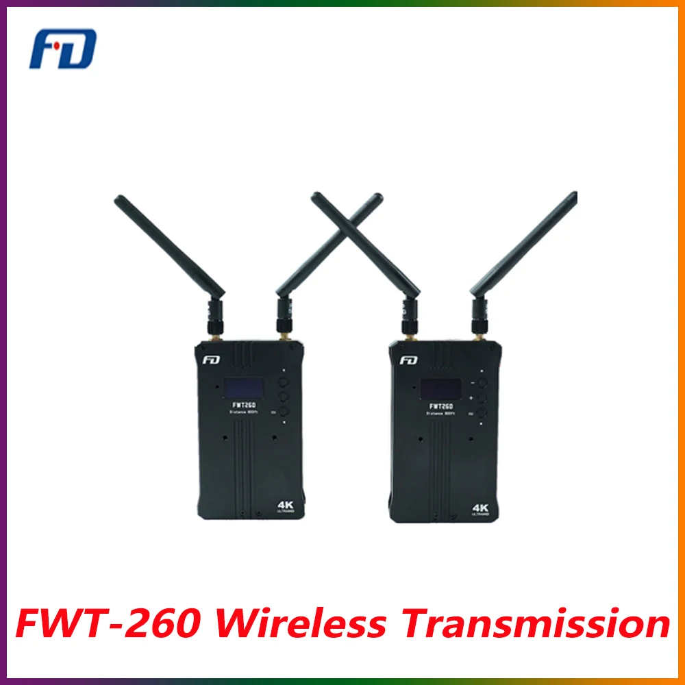 FD FWT-260 4k Беспроводная передача потокового видео HD 1080P HDMI-совместимый монитор Беспроводной видеосъемки 260 сетей (линия видимости)
FD FWT-260 4k Беспроводная передача потокового видео HD 1080P HDMI-совместимый монитор Беспроводной видеосъемки 260 сетей (линия видимости)