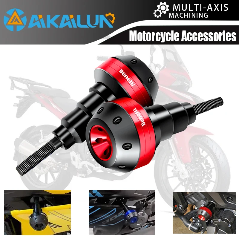 Frame Sliders Crash Protector For Benelli BN300 BN600 TNT300 TNT600 Falling Protection Pad Motorcycle Accessories Benelli Logo 
Frame Sliders Crash Protector For Benelli BN300 BN600 TNT300 TNT600 Falling Protection Pad Motorcycle Accessories Benelli Logo