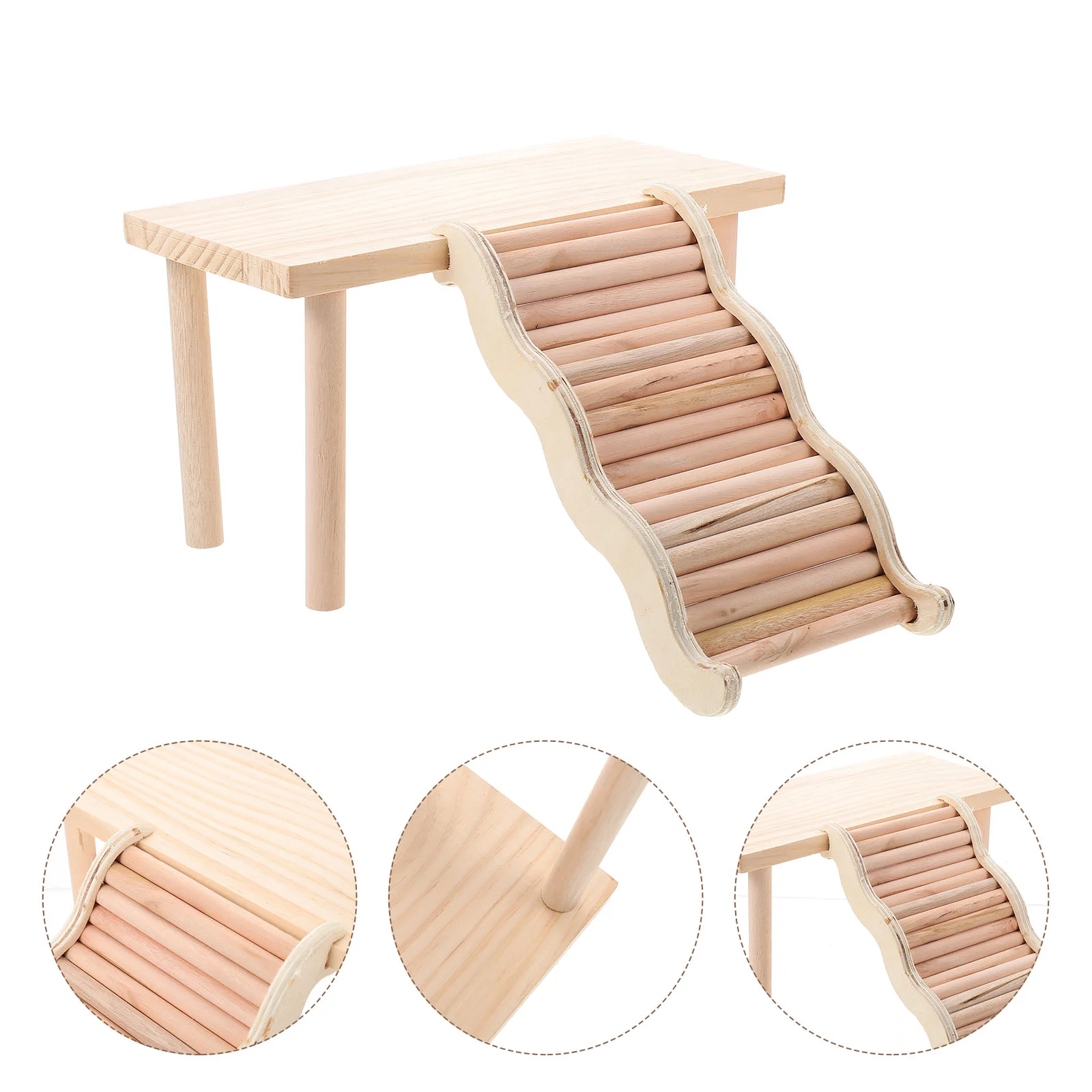 Hamster Platform Stable Ladder Toy Playing Anti-biting Hedgehog Board Cage Wooden Rabbit Toys
Hamster Platform Stable Ladder Toy Playing Anti-biting Hedgehog Board Cage Wooden Rabbit Toys