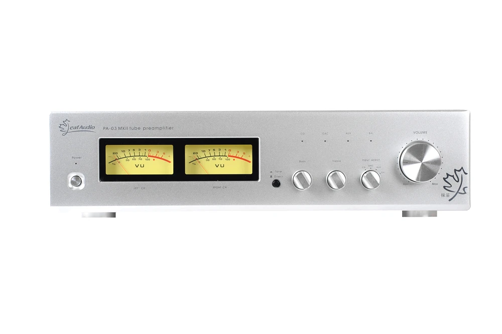 

Leaf Audio PA-03 MKⅡ Tube Preamplifier ARC LS22 Dual VU Meter 6922 Fully Balanced Upgradeable Class A Preamp