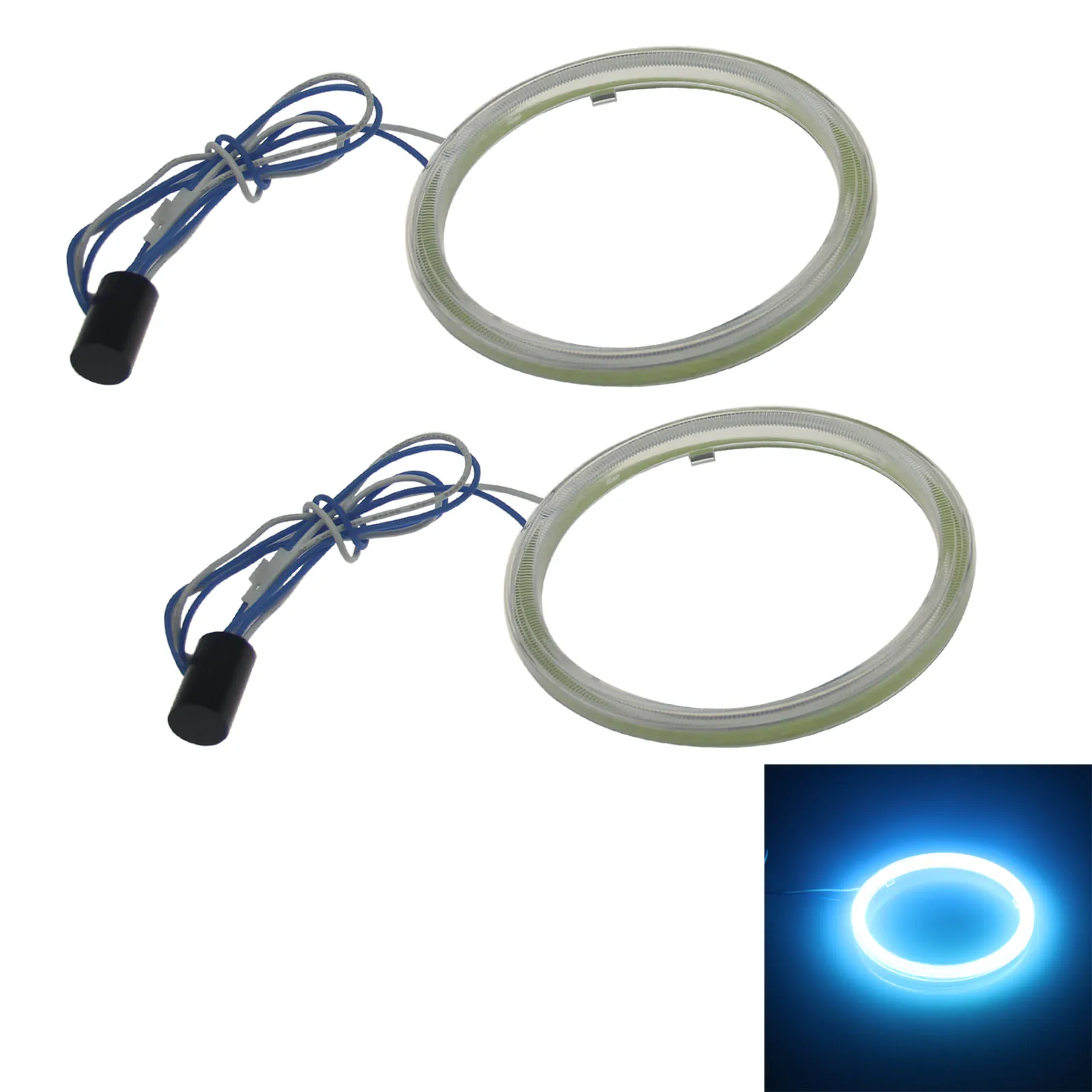 2x ледяной синий автомобиль Ангел Глаз Ореол кольца Blub Daytiem работает светильник 90 мм 1 излучатели COB светодиодный Z20748
2x ледяной синий автомобиль Ангел Глаз Ореол кольца Blub Daytiem работает светильник 90 мм 1 излучатели COB светодиодный Z20748