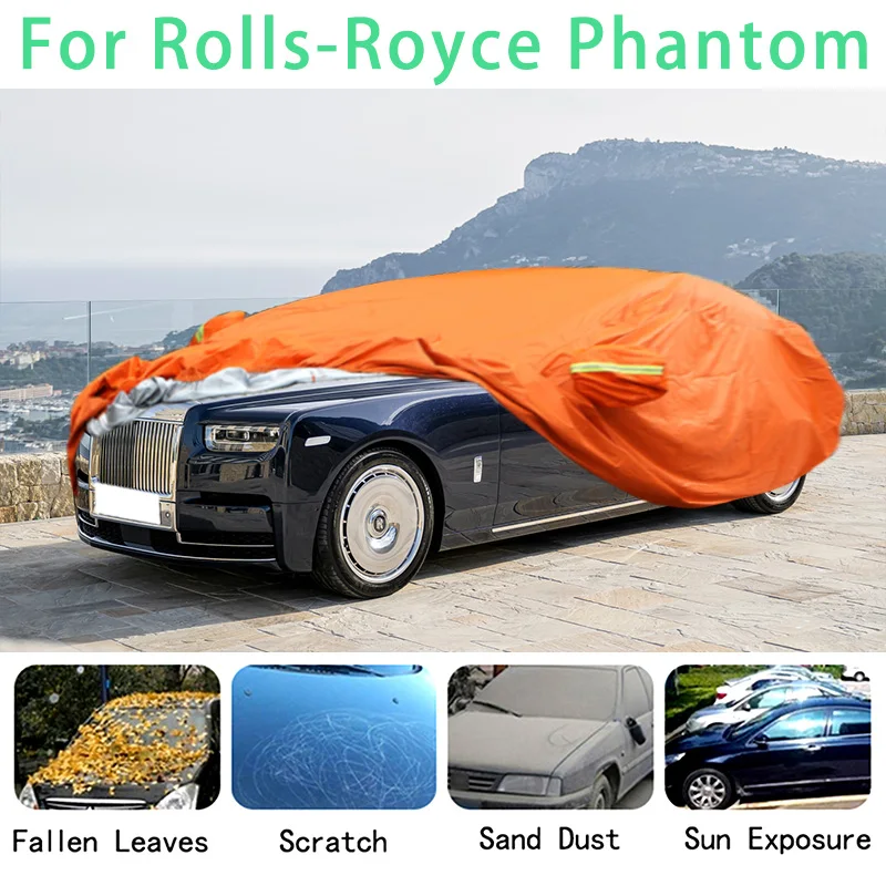 For Rolls-Royce Phantom Waterproof car covers super sun protection dust Rain car Hail prevention auto protective
For Rolls-Royce Phantom Waterproof car covers super sun protection dust Rain car Hail prevention auto protective