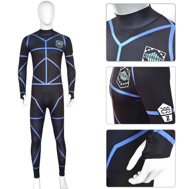 Jersey Football Club Sportswear Elastic Jumpsuits Anime Isagi Yoichi Cosplay Costume Hyoma Chigiri Meguru Bachira
Jersey Football Club Sportswear Elastic Jumpsuits Anime Isagi Yoichi Cosplay Costume Hyoma Chigiri Meguru Bachira