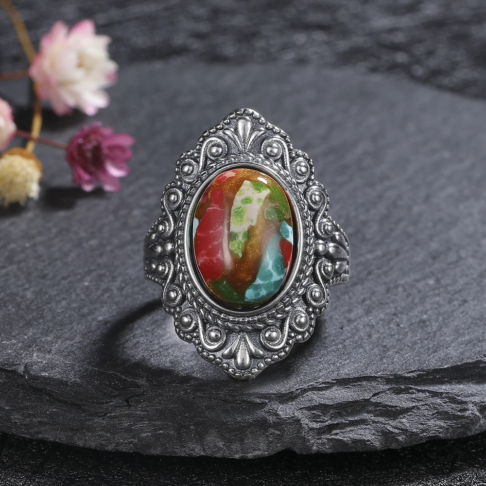 Vintage Natural Emperor Stone Ring 925 Sterling Silver Retro Hollow Luxury Fine Jewelry Wedding Gift for Women
Vintage Natural Emperor Stone Ring 925 Sterling Silver Retro Hollow Luxury Fine Jewelry Wedding Gift for Women