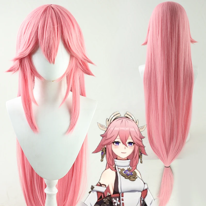 Genshin Impact Yae Miko Cosplay Wig Project Celestia Long Staight Heat Resistant Synthetic Hair Adult with Free Wig Cap anime
Genshin Impact Yae Miko Cosplay Wig Project Celestia Long Staight Heat Resistant Synthetic Hair Adult with Free Wig Cap anime
