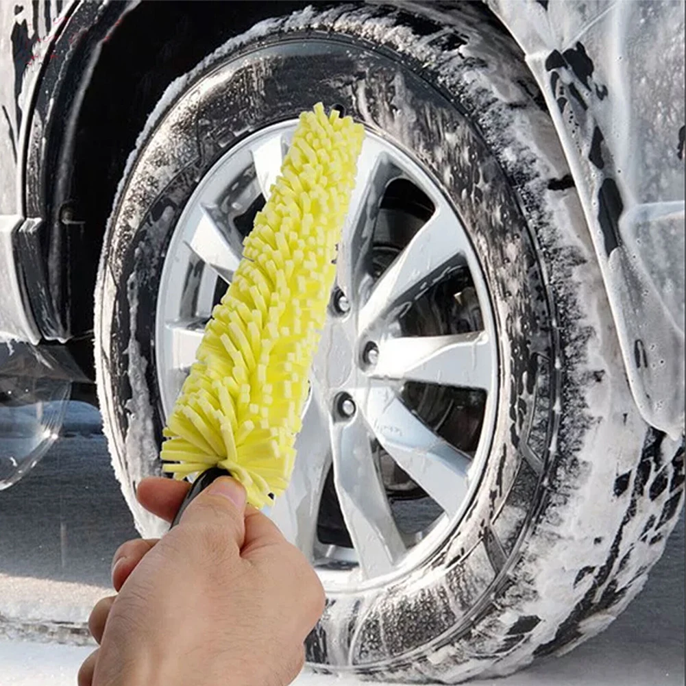 Car Cleaning Brush Tire Rim Washing Scrub Wheel Cleaner Tool Easy Hang Car Exterior Cleaning Tool 1Pcs
Car Cleaning Brush Tire Rim Washing Scrub Wheel Cleaner Tool Easy Hang Car Exterior Cleaning Tool 1Pcs
