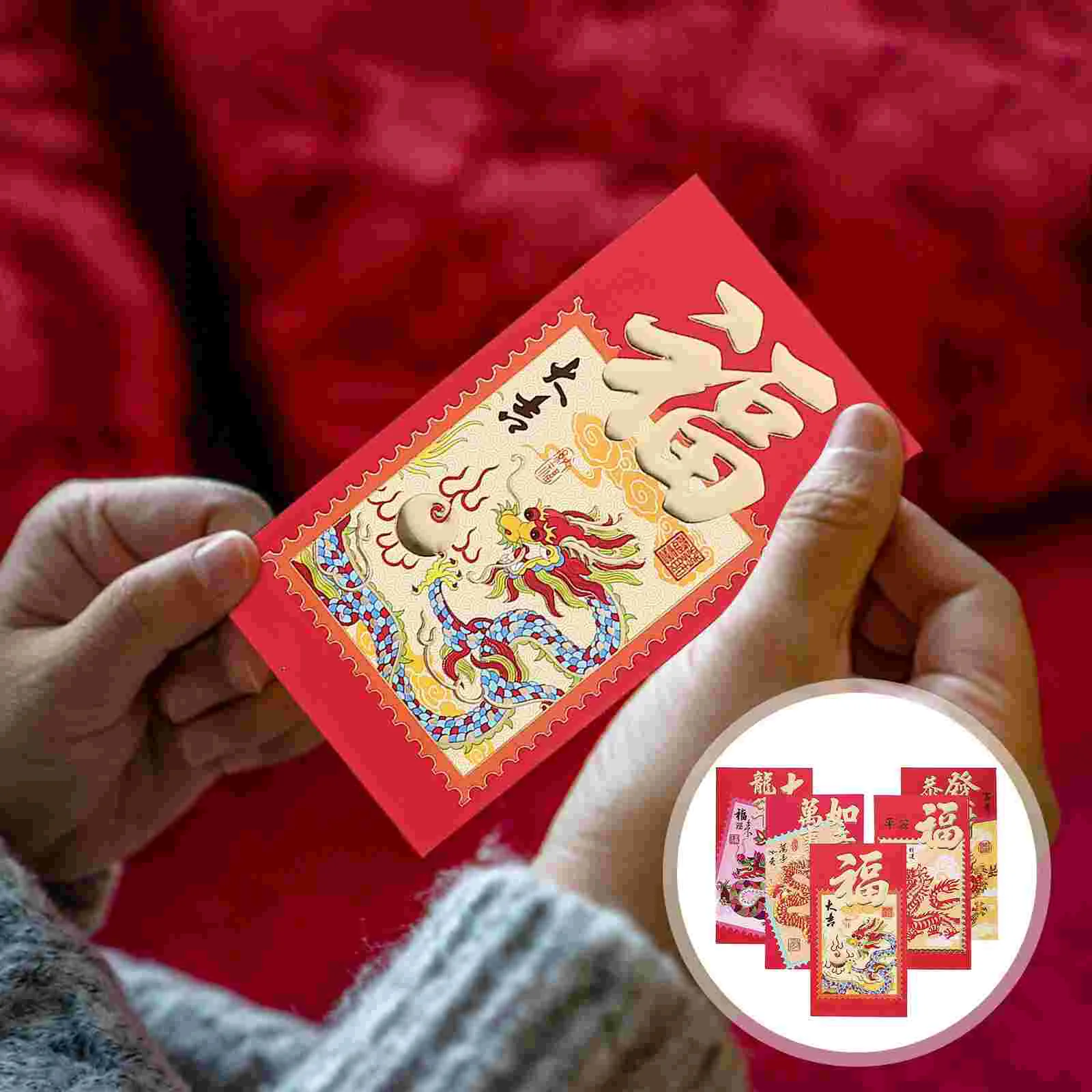 Красные конверты HongBao в китайском стиле, новогодние пакеты для денег, сумки для денег, красные конверты с карманами (смешанный стиль)
Красные конверты HongBao в китайском стиле, новогодние пакеты для денег, сумки для денег, красные конверты с карманами (смешанный стиль)