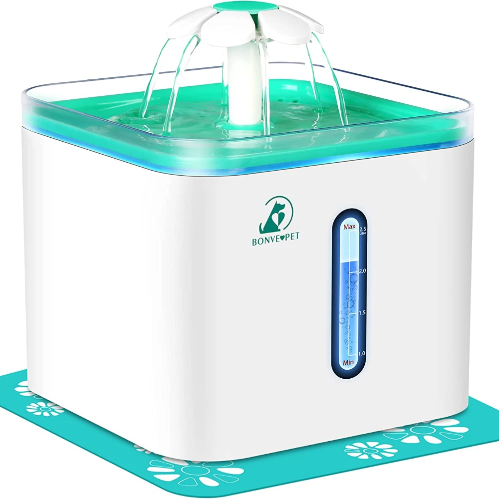 Cat Water Fountain Automatic Filter Auto Drinker Pet Cat Water Feeder Recirculate Filtring USB Electric Adjustable 2.5L
Cat Water Fountain Automatic Filter Auto Drinker Pet Cat Water Feeder Recirculate Filtring USB Electric Adjustable 2.5L
