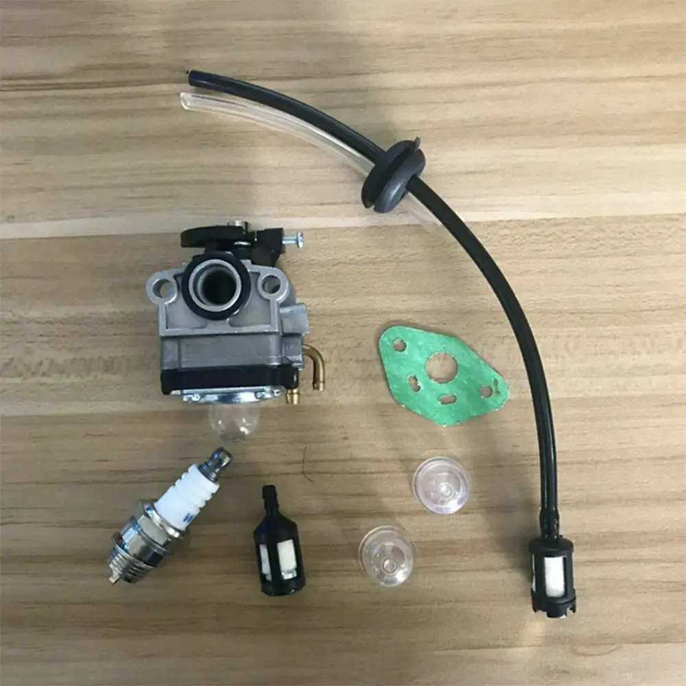 Fuel Line Carburetor kit Gasket Primer Bulb Spark Plug Brush Cutter For Aldi Gardenline 1E34F 25 CC Fuel Filter
Fuel Line Carburetor kit Gasket Primer Bulb Spark Plug Brush Cutter For Aldi Gardenline 1E34F 25 CC Fuel Filter