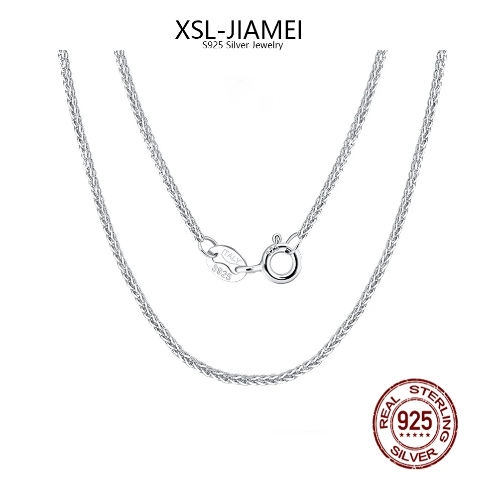 XSL JIAMEI S925 Sterling Silver Necklace Italian Car Flower 1.2mm Chopin Chain Hip Hop Collarbone Chain Women's Jewelry
XSL JIAMEI S925 Sterling Silver Necklace Italian Car Flower 1.2mm Chopin Chain Hip Hop Collarbone Chain Women's Jewelry