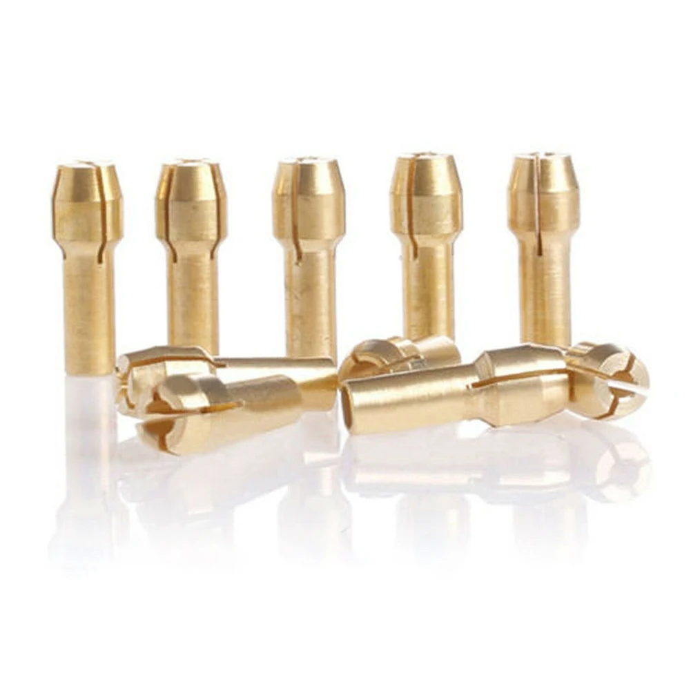 10pcs Electric grinder chuck Accessory Set Compatible with most rotating tools Drill Chucks Collet Mini Grinder Copper Chuck
10pcs Electric grinder chuck Accessory Set Compatible with most rotating tools Drill Chucks Collet Mini Grinder Copper Chuck
