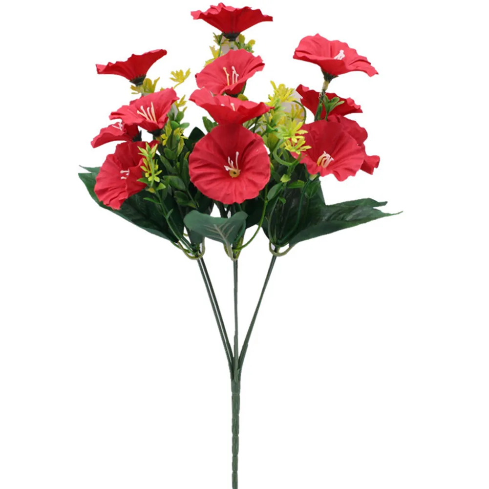 1 Bouquet Artificial Flowers Fake Morning Glory Bouquet Artificial Flower Plants For Home Wedding Party Garden Christmas Decor
1 Bouquet Artificial Flowers Fake Morning Glory Bouquet Artificial Flower Plants For Home Wedding Party Garden Christmas Decor