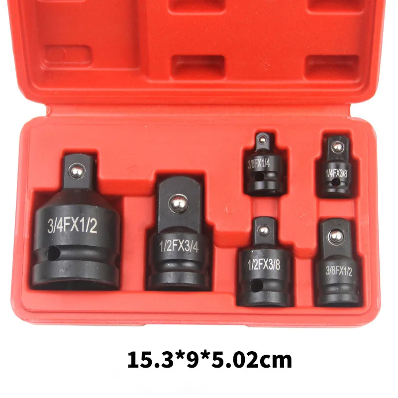 6Pcs/Set Socket Sleeve Convertor Adaptor Reducer 1/2 to 3/8 3/8 to 1/4 3/4 to 1/2 Ratchet Wrench Drive Car Bicycle Repair Tools
6Pcs/Set Socket Sleeve Convertor Adaptor Reducer 1/2 to 3/8 3/8 to 1/4 3/4 to 1/2 Ratchet Wrench Drive Car Bicycle Repair Tools