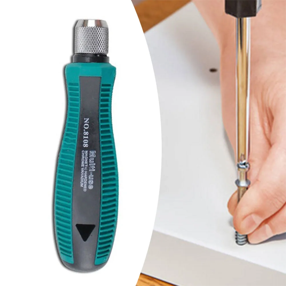 1pc 1/4'' Hex Screwdriver Handle 6.35mm Magnetic Screw Driver Bits Holder For Slotted Torx Bits Socket Wrench Tools
1pc 1/4'' Hex Screwdriver Handle 6.35mm Magnetic Screw Driver Bits Holder For Slotted Torx Bits Socket Wrench Tools
