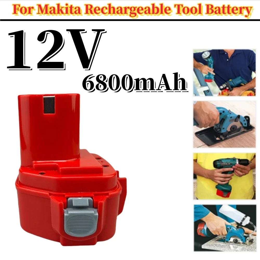 Original 12V NI-MH 6800mAh Replacement Power Tool Battery for Makita 12V Battery PA12 1220 1233 1201 1222 1223 1
Original 12V NI-MH 6800mAh Replacement Power Tool Battery for Makita 12V Battery PA12 1220 1233 1201 1222 1223 1