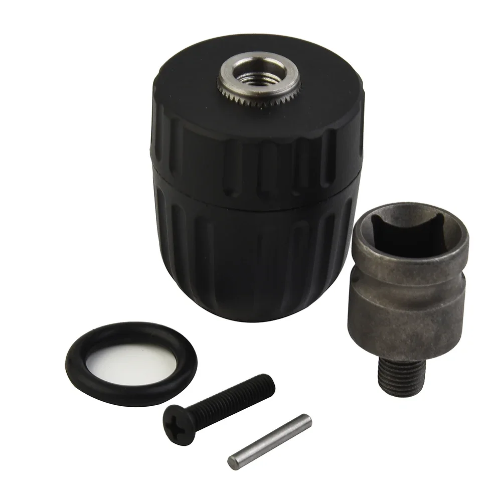 0.8-10mm Keyless Drill Chuck Converter 3/8-24UNF Thread Drill Bits Adapters 1/2" Square Socket Adaptor For Impact Drivers Drills
0.8-10mm Keyless Drill Chuck Converter 3/8-24UNF Thread Drill Bits Adapters 1/2" Square Socket Adaptor For Impact Drivers Drills