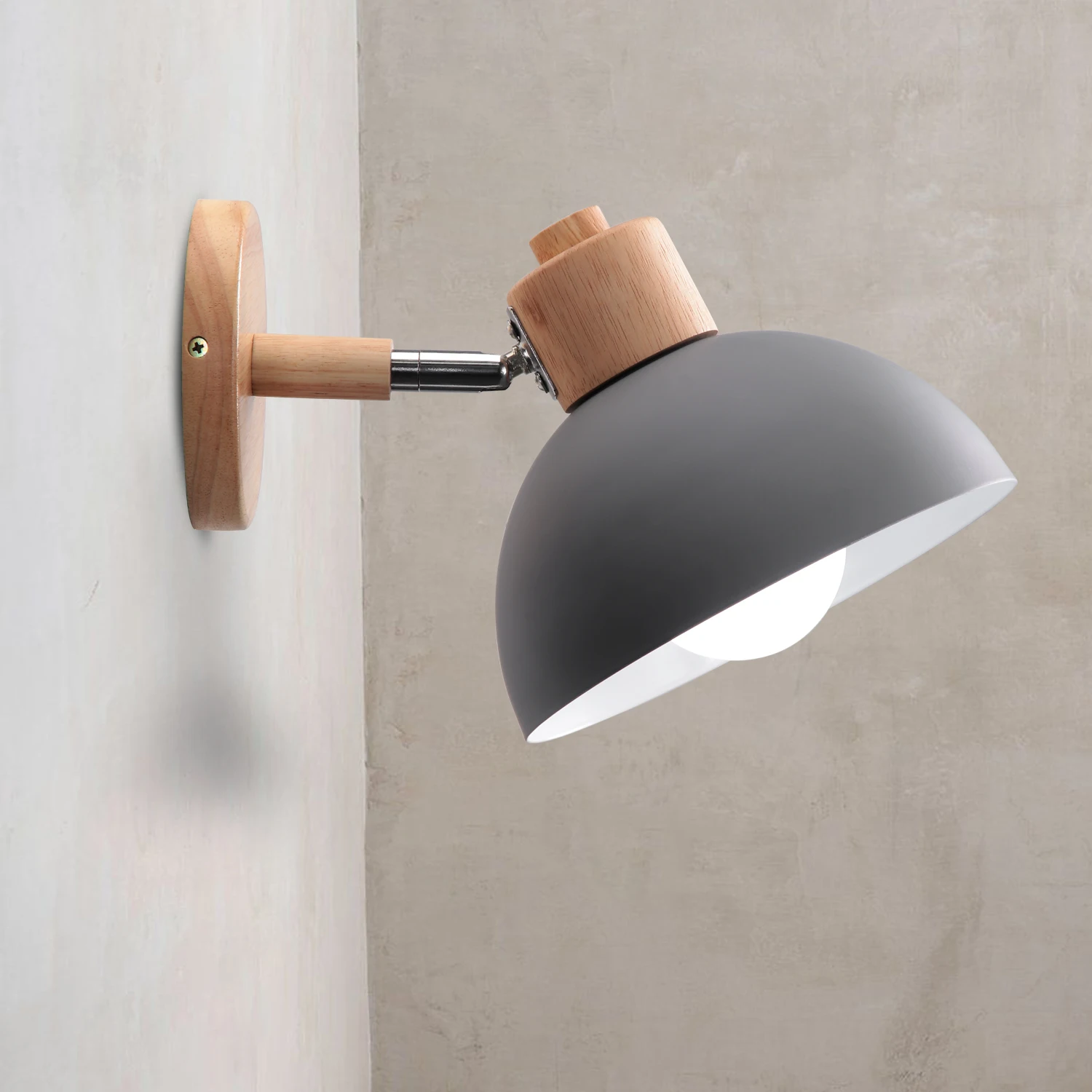 Modern LED Wood Wall Light Nordic Home Bedroom Decor Rotatable Wall Sconce Indoor Bedside Lamp Lighting Fixture Lampara Led E27
Modern LED Wood Wall Light Nordic Home Bedroom Decor Rotatable Wall Sconce Indoor Bedside Lamp Lighting Fixture Lampara Led E27