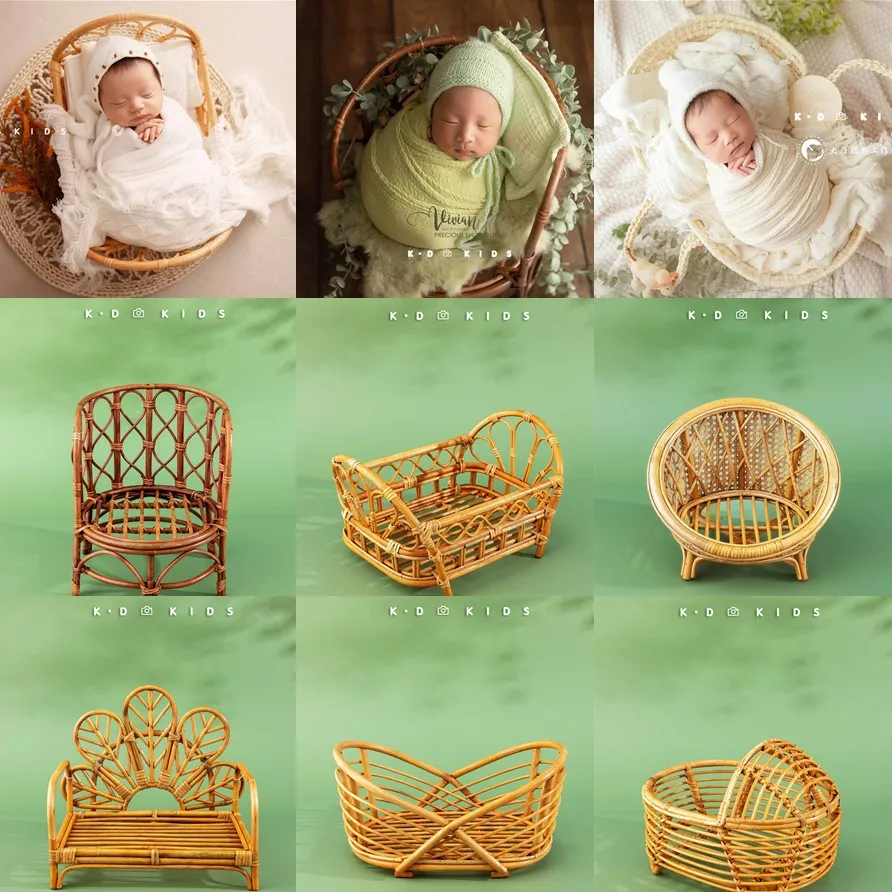 Newborn Photography Props Baby Chair Bed Retro Basket Baby Photography Props Container Infant Pose Shooting Studio Accessories
Newborn Photography Props Baby Chair Bed Retro Basket Baby Photography Props Container Infant Pose Shooting Studio Accessories