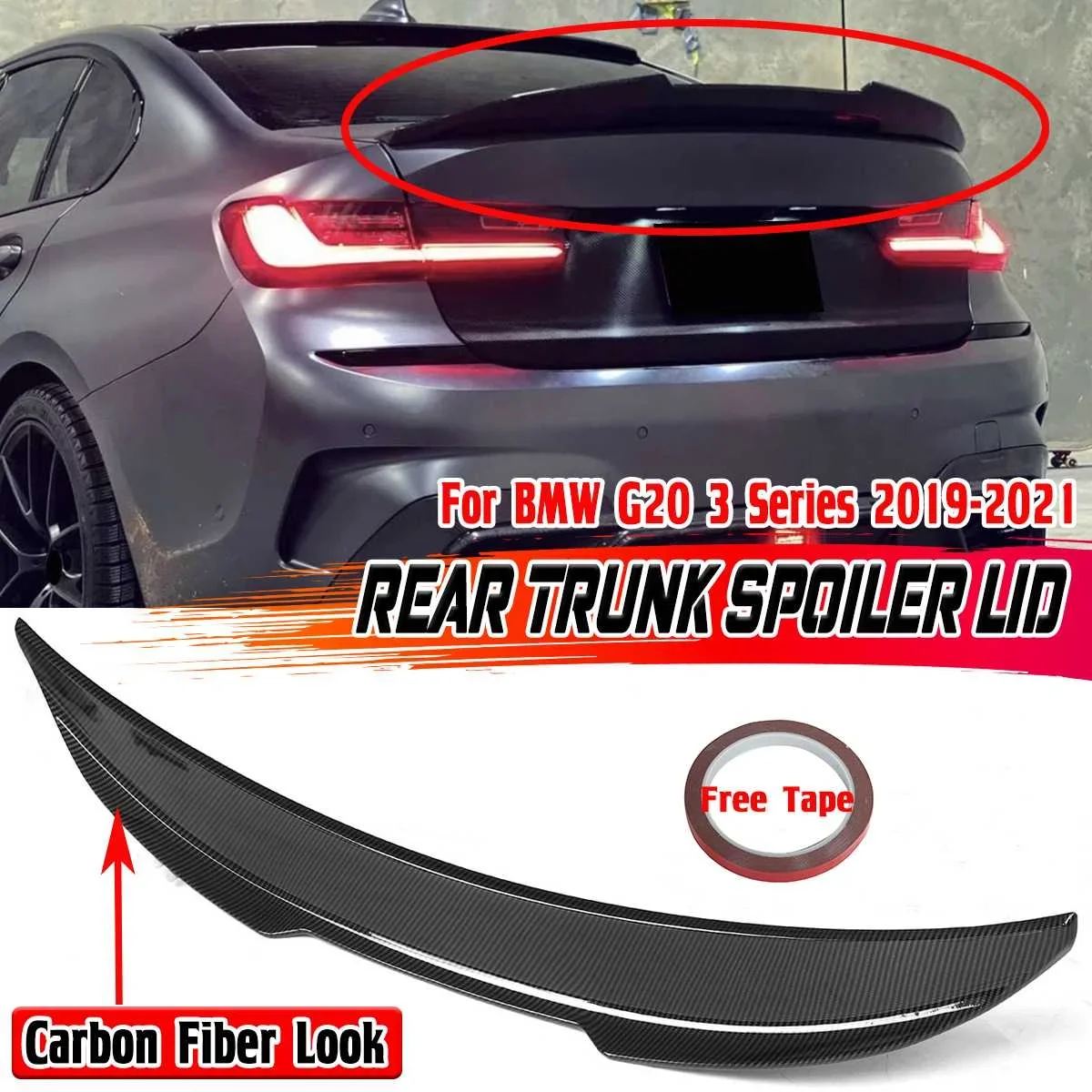 G20 PSM Spoiler Car Rear Trunk Boot Lip Spoiler For BMW G20 3 Series 2019 2020 2021 PSM Style Car Tail Wing Decoration Body Kit
G20 PSM Spoiler Car Rear Trunk Boot Lip Spoiler For BMW G20 3 Series 2019 2020 2021 PSM Style Car Tail Wing Decoration Body Kit