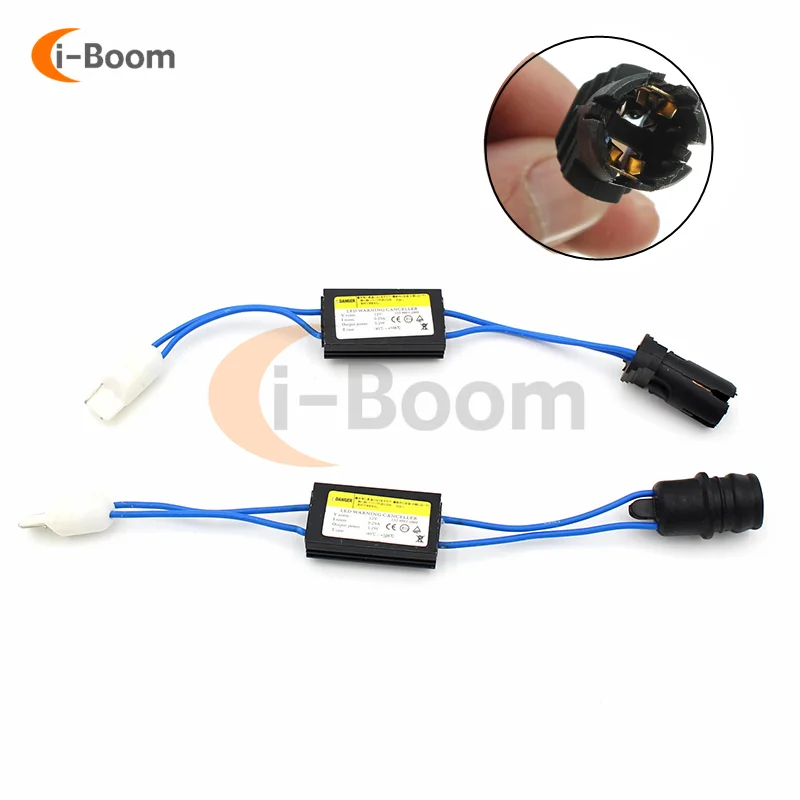 2Pcs/Lot T10 T15 12V 0.29A Canbus Cable LED Warning Canceller Decoder 501 T 10 194 W5W 192 168 Car Lights Error Load Resistor
2Pcs/Lot T10 T15 12V 0.29A Canbus Cable LED Warning Canceller Decoder 501 T 10 194 W5W 192 168 Car Lights Error Load Resistor