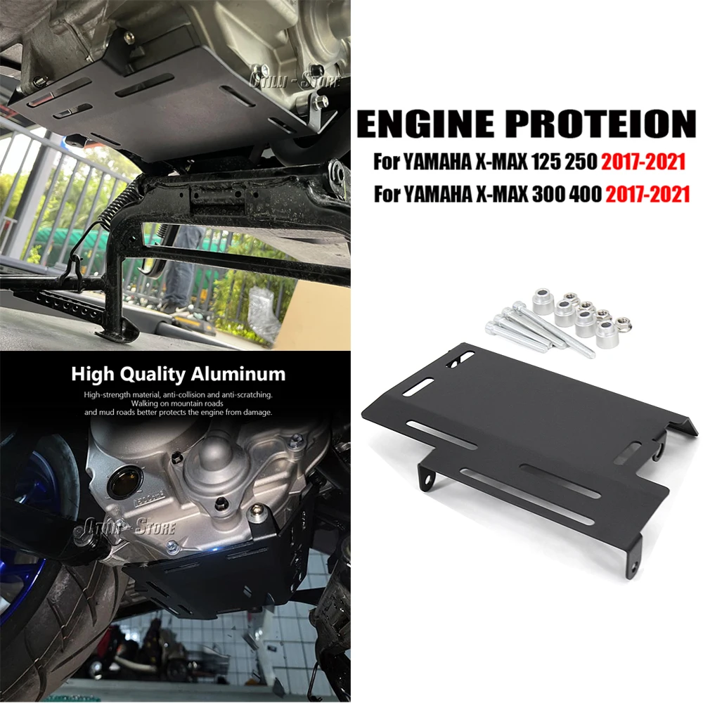 New Motorcycle Engine Guard Chassis Protection Cover Plate For YAMAHA X-MAX125 X-MAX250 X-MAX300 X-MAX400 XMAX 125 250 300 400
New Motorcycle Engine Guard Chassis Protection Cover Plate For YAMAHA X-MAX125 X-MAX250 X-MAX300 X-MAX400 XMAX 125 250 300 400