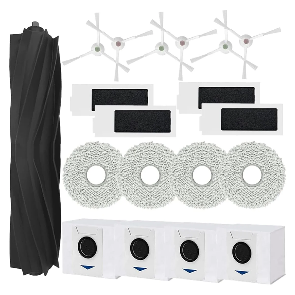 Запчасти для робота-пылесоса Deebot T20 OMNI, T20e OMNI, основная боковая щетка, фильтры НЕРА, мешки для пыли, Швабра, тканевые детали
Запчасти для робота-пылесоса Deebot T20 OMNI, T20e OMNI, основная боковая щетка, фильтры НЕРА, мешки для пыли, Швабра, тканевые детали