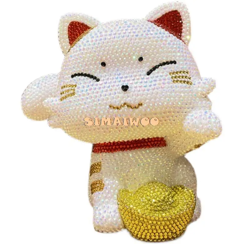 DIY Rich Cat Piggy Bank Diamond Painting Mosaic Crystal Mosaic Cross Stitch Rhinestone Christmas Home Decor Handicraft Art Gift
DIY Rich Cat Piggy Bank Diamond Painting Mosaic Crystal Mosaic Cross Stitch Rhinestone Christmas Home Decor Handicraft Art Gift