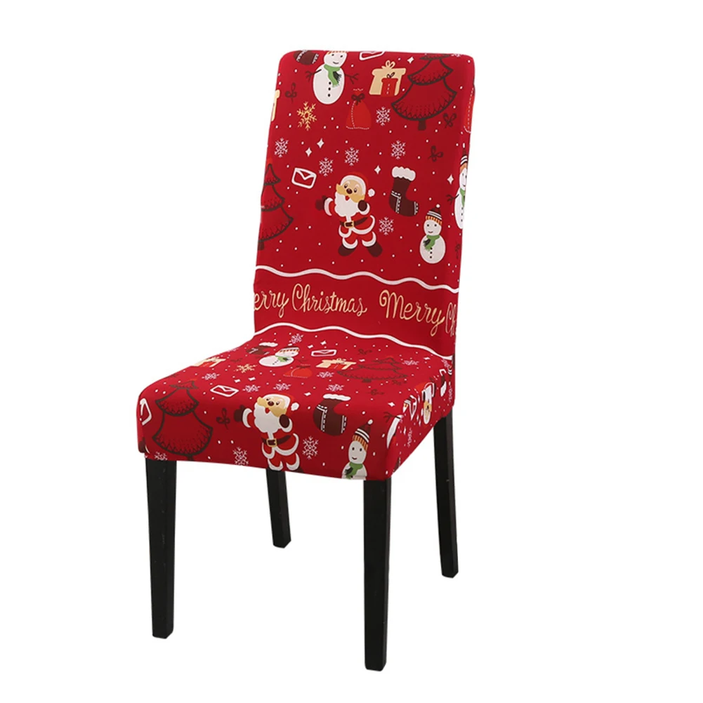 Christmas Chair Cover With High Backrest Santa Pattern Removable High Stretch Machine Washable Chair Seat Protector Cover
Christmas Chair Cover With High Backrest Santa Pattern Removable High Stretch Machine Washable Chair Seat Protector Cover