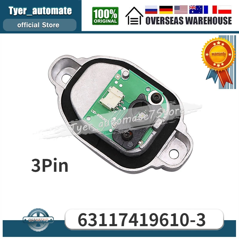 63117419610-3 для BMW 3 серии F30 F31 F35 LCI балласт фары блок светодиодного модуля 3pin
63117419610-3 для BMW 3 серии F30 F31 F35 LCI балласт фары блок светодиодного модуля 3pin