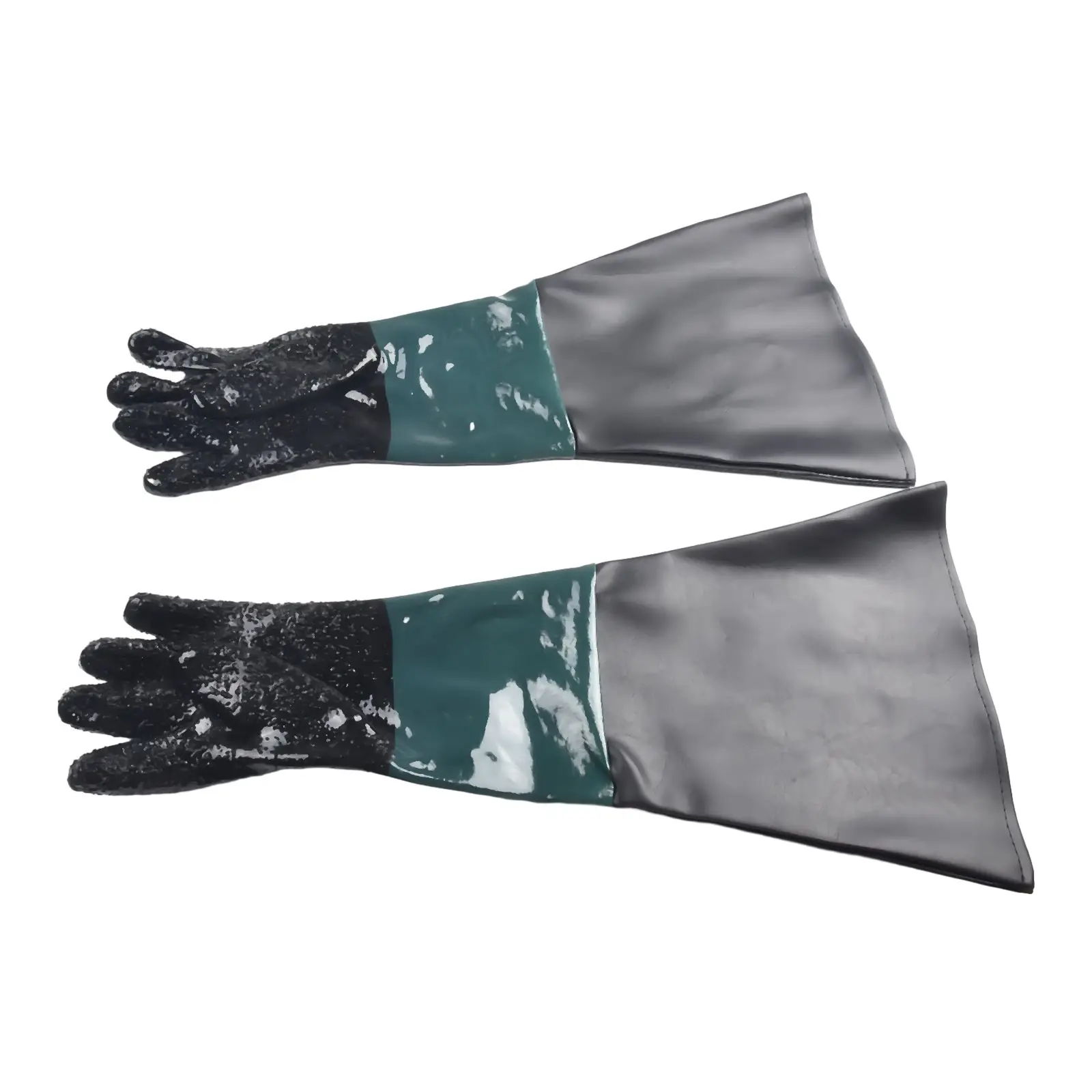 Gloves Sandblasting Gloves 1 Pair Accessories Comfortable Green Stitching Black PVC + Cotton Stitching Brand New
Gloves Sandblasting Gloves 1 Pair Accessories Comfortable Green Stitching Black PVC + Cotton Stitching Brand New