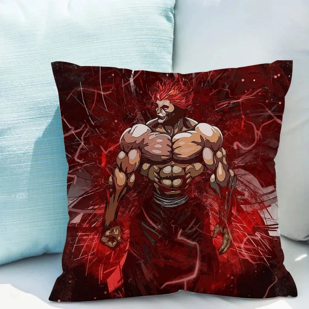 Baki Hanma Pillow Cases for Bed Decorative Pillowcases 40x40 Cushion Cover 45x45 Pillowcase Fall Decor Short Plush Lounge Chairs
Baki Hanma Pillow Cases for Bed Decorative Pillowcases 40x40 Cushion Cover 45x45 Pillowcase Fall Decor Short Plush Lounge Chairs