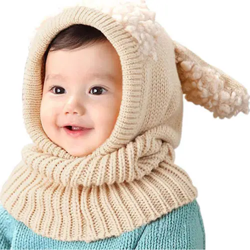 BeQeuewll Kids Boys Girls Winter Beanie Cute Sheep Hat Hooded Scarf Earflap Knitted Cloaks Woollen Warm Caps
BeQeuewll Kids Boys Girls Winter Beanie Cute Sheep Hat Hooded Scarf Earflap Knitted Cloaks Woollen Warm Caps