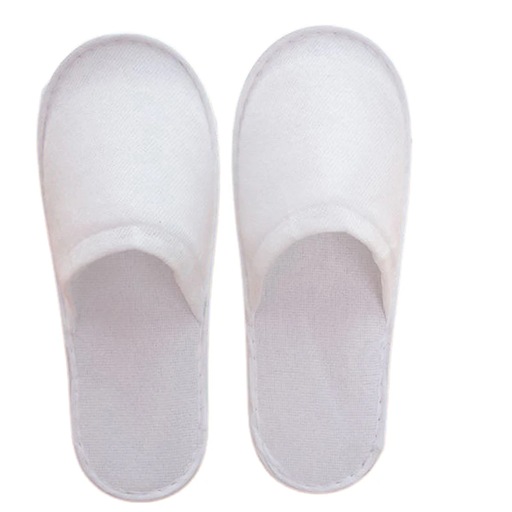 Footwear Disposable Slipper Closed Toe Cotton Slippers Footwear Guest Home Sandals Hospitality Hotel Men Women
Footwear Disposable Slipper Closed Toe Cotton Slippers Footwear Guest Home Sandals Hospitality Hotel Men Women