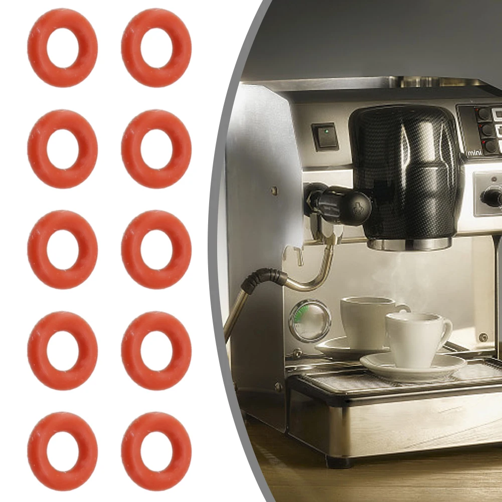 50/10PC Coffee Machine O-Rings Food Grade Silicone Accessories For Gaggia For Saeco Nozzle Gasket Red Sealing Kitchen Coffeeware
50/10PC Coffee Machine O-Rings Food Grade Silicone Accessories For Gaggia For Saeco Nozzle Gasket Red Sealing Kitchen Coffeeware