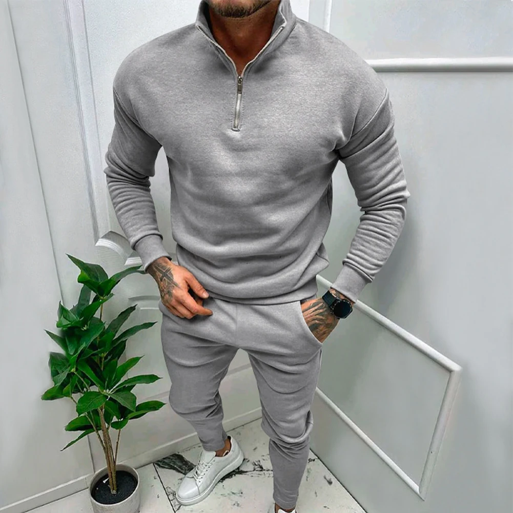 Mens Winter Plush Thick Zip Up Collar Pullover Top Tracksuits 2 Piece Outfit Sweat Suit Drawstring Pants Casual Athletic Sets
Mens Winter Plush Thick Zip Up Collar Pullover Top Tracksuits 2 Piece Outfit Sweat Suit Drawstring Pants Casual Athletic Sets
