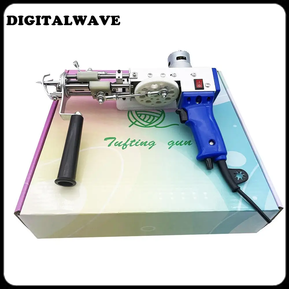 2 in 1 GT-3 Cut Pile+Loop Pile Electric Hand Rug Carpet Tufting Gun Portable Carpet Weaving Rug Machine 120W 110V 220V Blue
2 in 1 GT-3 Cut Pile+Loop Pile Electric Hand Rug Carpet Tufting Gun Portable Carpet Weaving Rug Machine 120W 110V 220V Blue