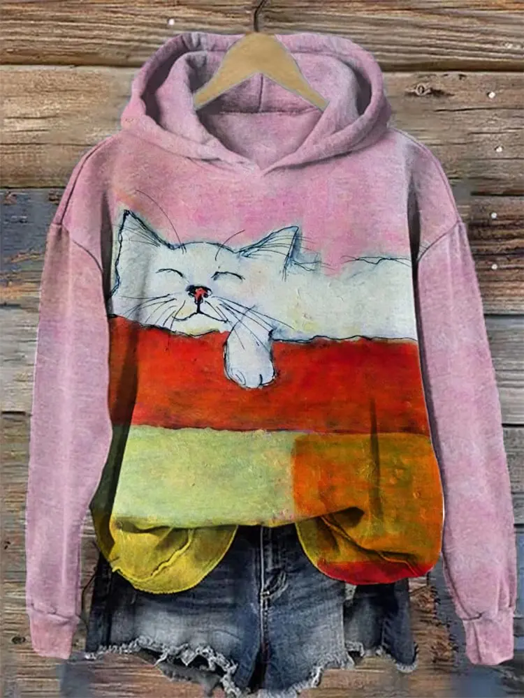 

Женская толстовка с объемным рисунком, Модный пуловер, одежда, женский свитер с милым рисунком собаки и животного, зимняя уличная одежда, толстовки, Женский Топ