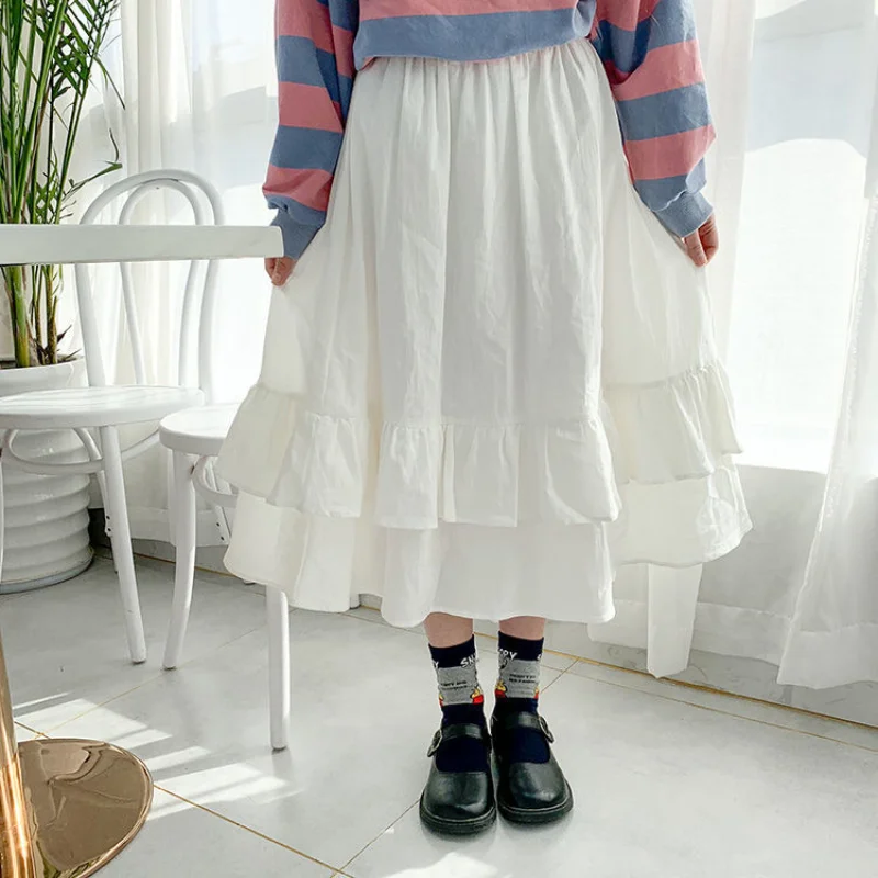 2023 Long Pleated Skirt for Women Girl Mid-long Vintage Clothes Spring Summer Lolita Kawaii Cute Japanese Harajuku Clothing
2023 Long Pleated Skirt for Women Girl Mid-long Vintage Clothes Spring Summer Lolita Kawaii Cute Japanese Harajuku Clothing