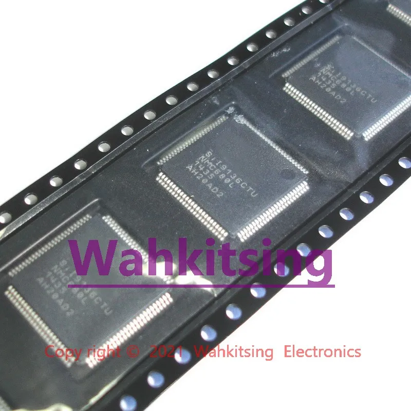 5 PCS SII9136CTU TQFP100 SII9136 SI19136CTU HDMI Deep Color transmitter Chip IC
5 PCS SII9136CTU TQFP100 SII9136 SI19136CTU HDMI Deep Color transmitter Chip IC