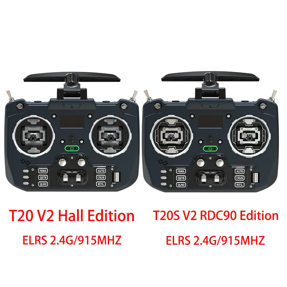 Jumper T20/T20S V2 Transmitter HALL/RDC90 ELRS 915Mhz/2.4GHz RC Transmitter Oled Screen Max 1000mW For Long Rang RC Drone
Jumper T20/T20S V2 Transmitter HALL/RDC90 ELRS 915Mhz/2.4GHz RC Transmitter Oled Screen Max 1000mW For Long Rang RC Drone