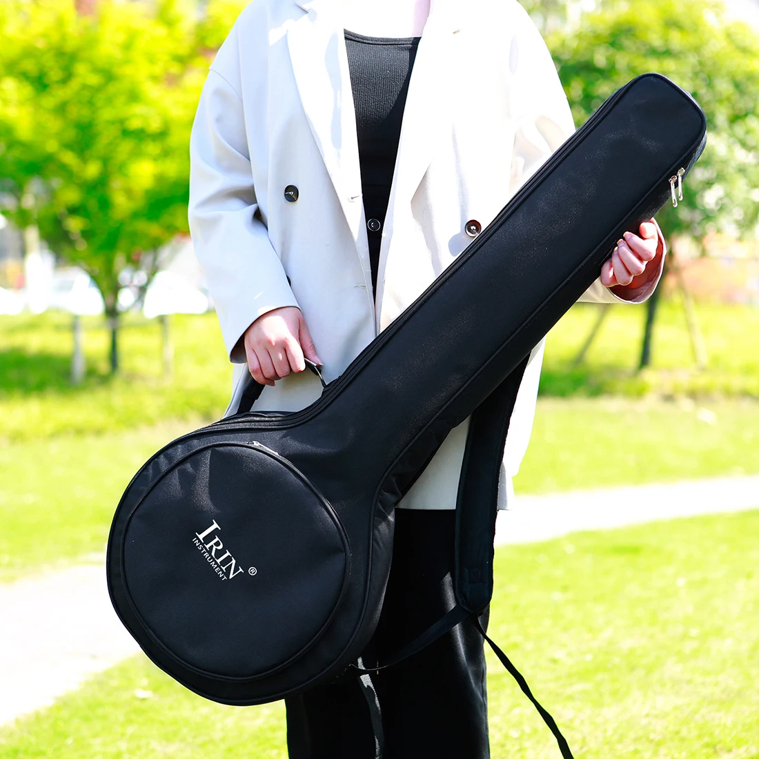 IRIN 5-String Banjo Carrying Bag Banjo Case Waterproof Backpack Banjo Concert Tote Bag Musical Instrument Accessories
IRIN 5-String Banjo Carrying Bag Banjo Case Waterproof Backpack Banjo Concert Tote Bag Musical Instrument Accessories