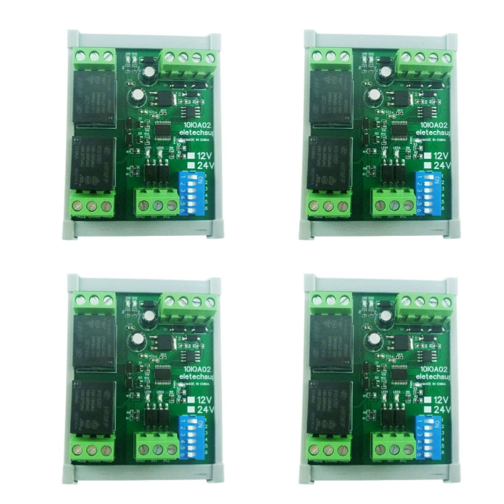 10IOA02 DC 12V 2Channel DI-DO PLC IO Modbus RTU RS485 Relay Switch Expanding Module for Smart Home Motor PTZ Security Monitor
10IOA02 DC 12V 2Channel DI-DO PLC IO Modbus RTU RS485 Relay Switch Expanding Module for Smart Home Motor PTZ Security Monitor